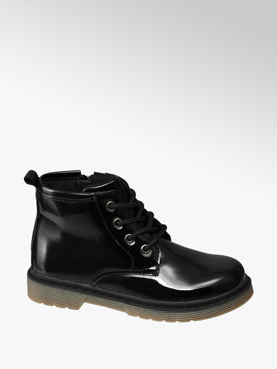 Cupcake Couture Zwarte veterbootie lak Gratis Bezorgd Cupcake Couture Zwarte veterbootie lak Gratis Bezorgd